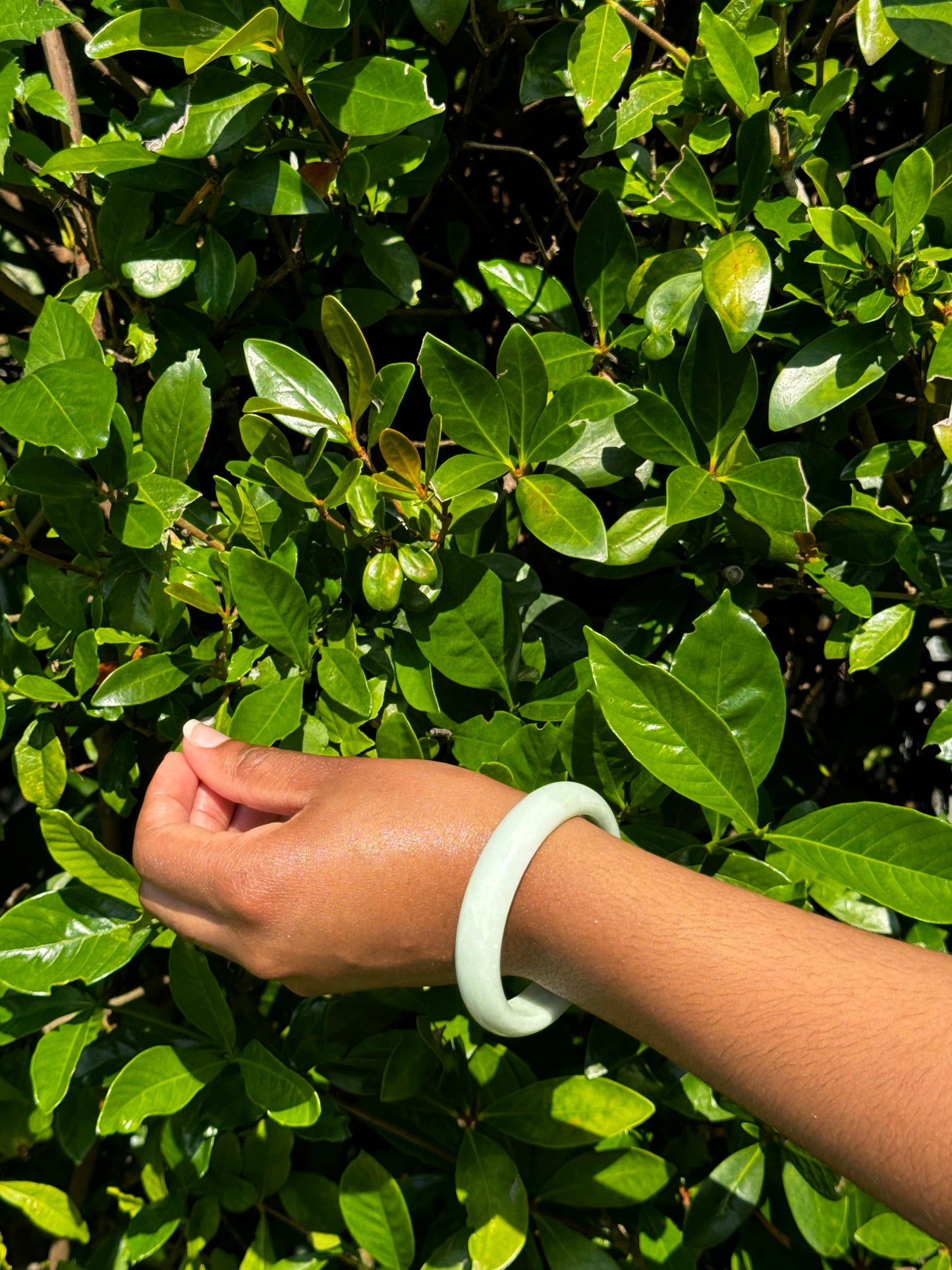 Green Stone Bangles