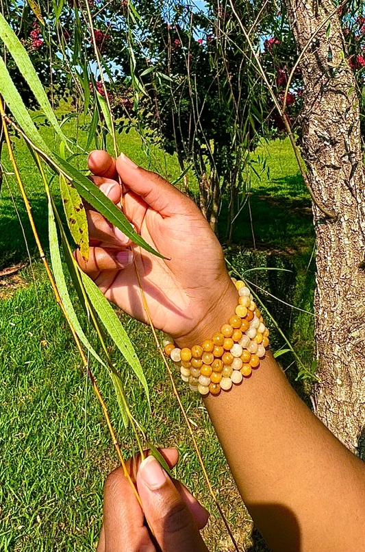 Yellow Jade Bracelet